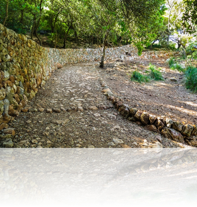 Camí des Correu - GR221, zona restaurada