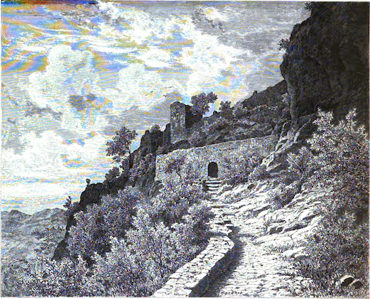 Castell Alaró. Die Balearen