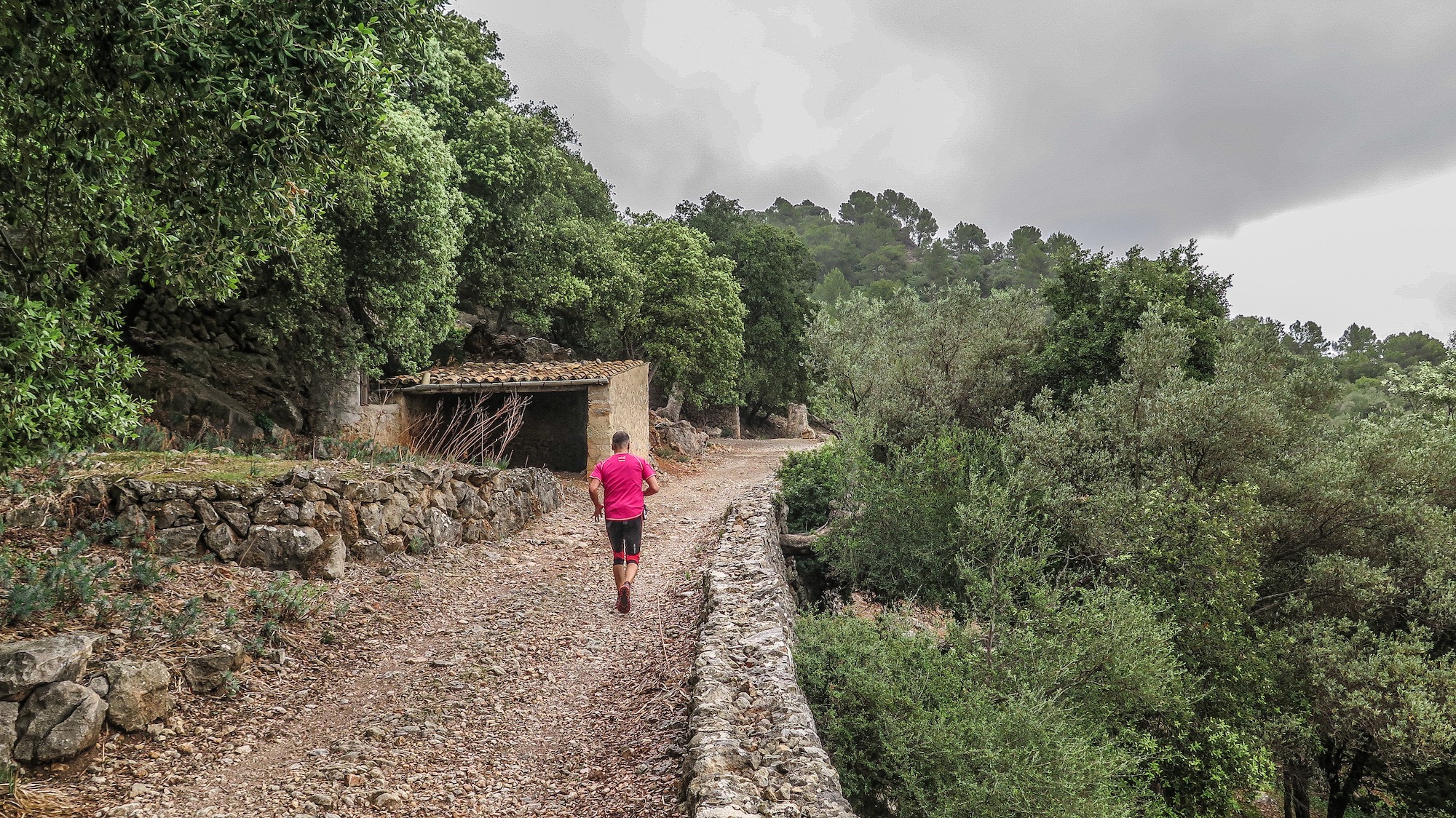 Sa Gubia, Pas de sa Fesa por el camí de sa Plana