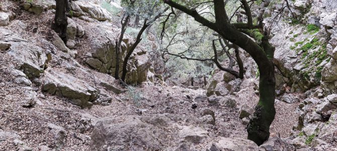 Canal den Gordo, Puig Caragolí, sendero Son Rullan a Son Gallard