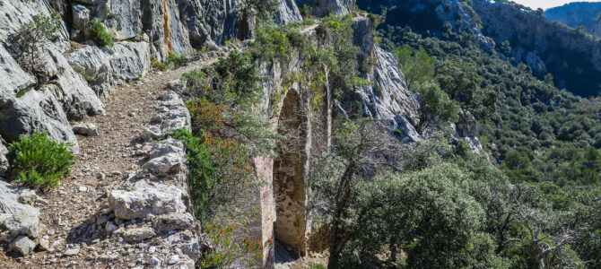 Pas de n’Arbona, Canaleta de Massanella, Voltes Galileu