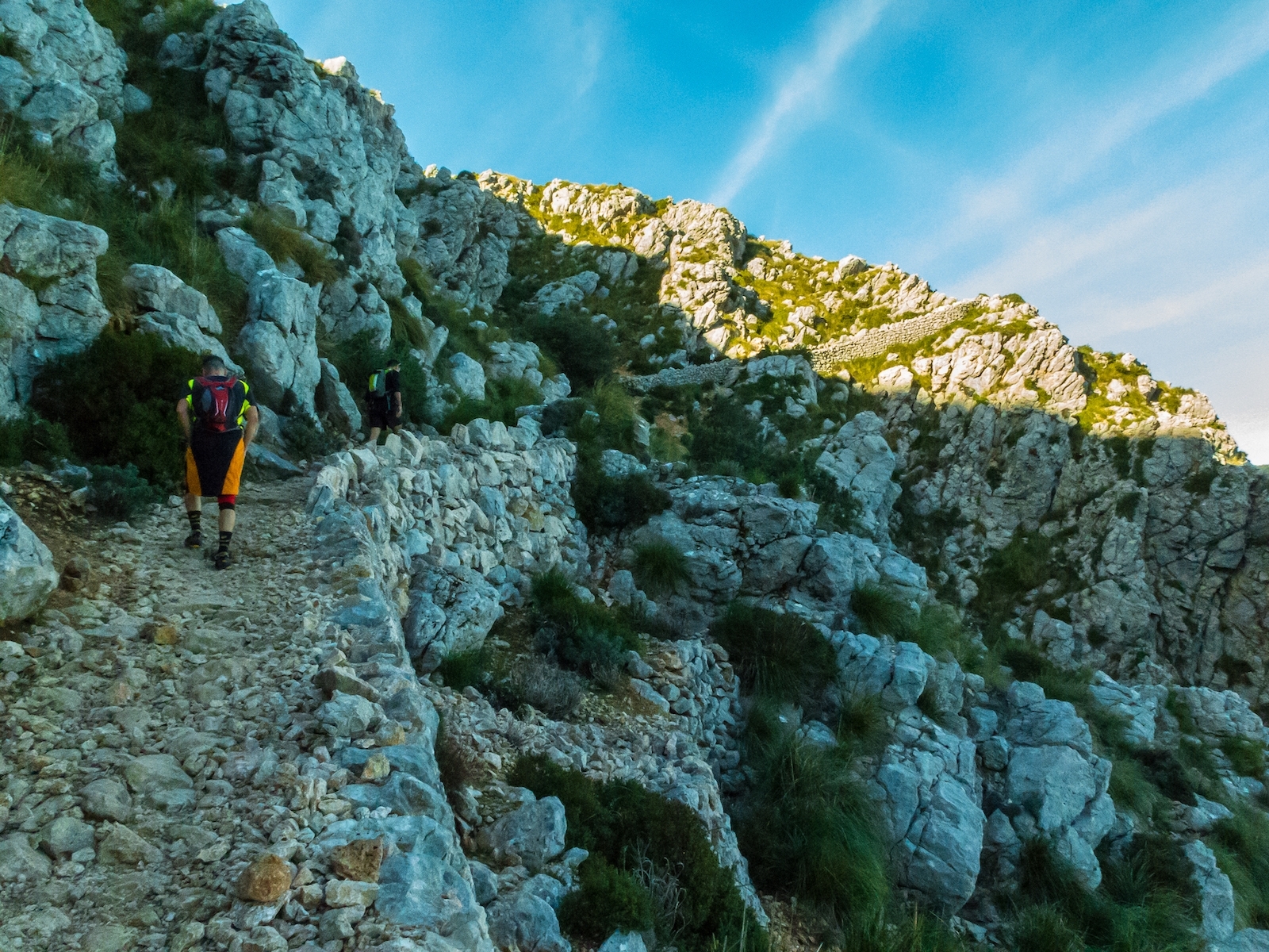 Voltes de’n Galileu, Camí de Nevaters y Pas de n’Arbona