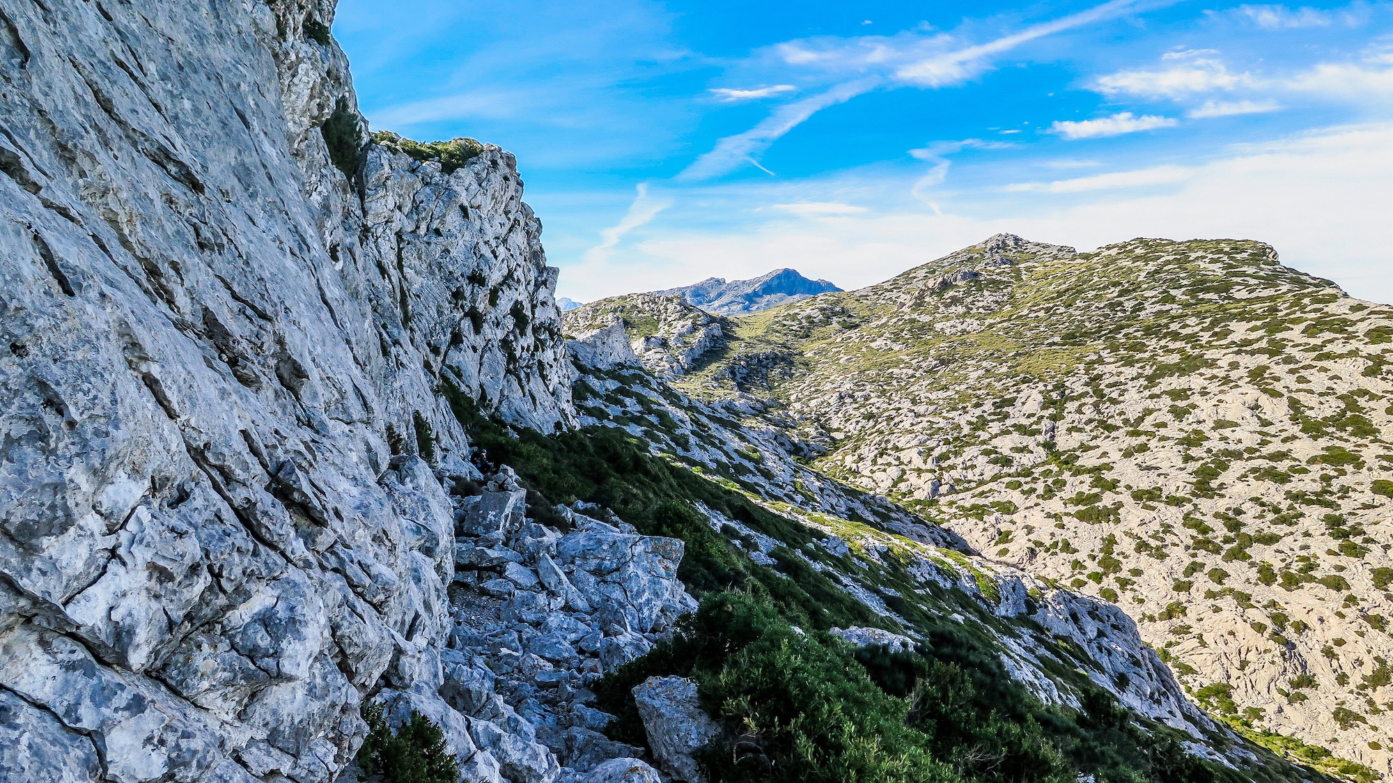 Serra de Cornavaques y Pas de's Pescadors