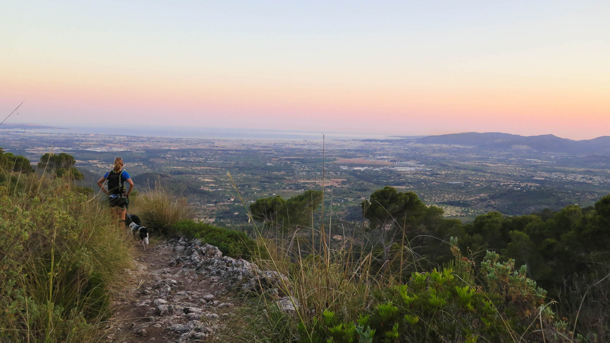 Carretera de sa Comuna y Camí de's Puig Gros